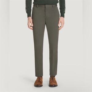 PT Torino Epsilon Pants Mens Olive Green Active Stretch Tech Trousers Size 38x30